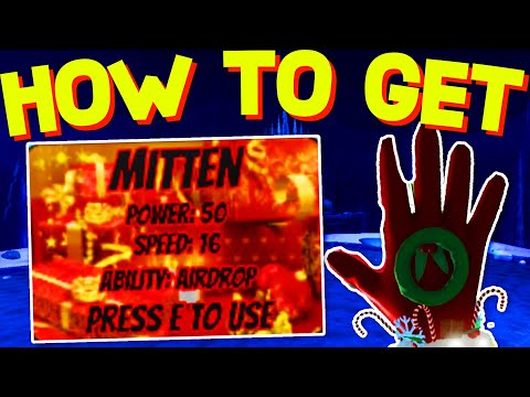 How To GET MITTEN GLOVE + BADGE in SLAP BATTLES! CHRISTMAS UPDATE! ROBLOX