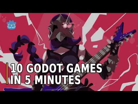 10 GODOT Games in 5 Minutes