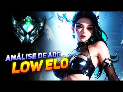 OS ADCS LOW ELO NÃO SABEM JOGAR LOL