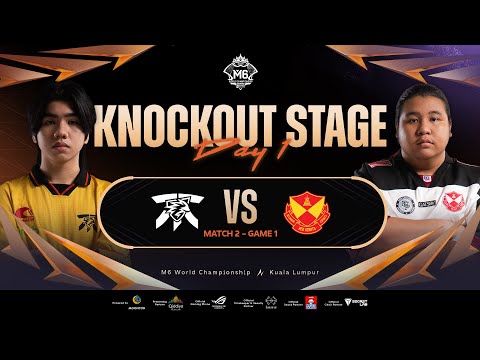 [FIL] M6 Knockout Stage Day 1 | FNOP vs SRG Game 1