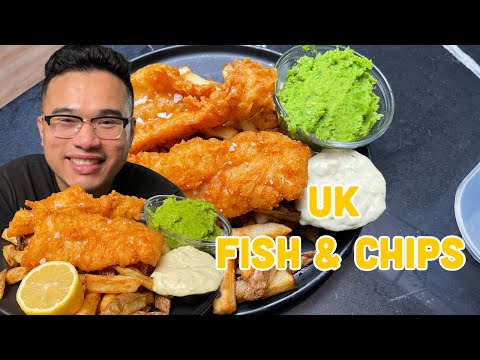 UK FISH & CHIPS  - EXTRA CRISPY RECIPE