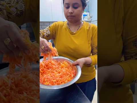 Gajar Halwa recipe #food #deliciouskitchen #shorts #recipe #cooking