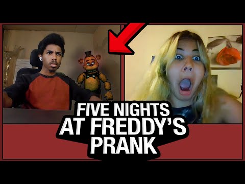 FIVE NIGHTS AT FREDDY’S PRANK on OMEGLE