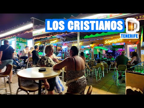 Los Cristianos Tenerife 🇪🇸 Nightlife 🍺