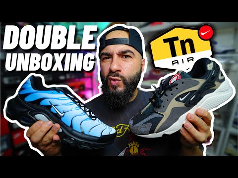 Air Max Plus 'Blue Gradient" & Huarache Runner Unboxing!