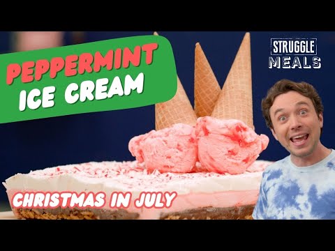 Cooling Christmas Delight: Homemade Peppermint  | Struggle Meals