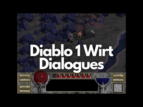 Diablo 1 | Wirt Dialogues