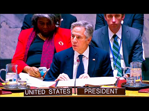 Antony Blinken TAKES ACTION on Sudan Crisis at UN Security Council!