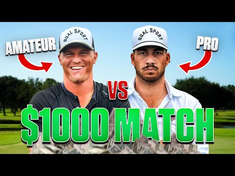 Challenging A Professional Golfer To A $1,000 Match (Stroke Play)