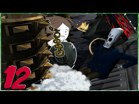 Grim Fandango 12: Breaking doors, chains and outta here!