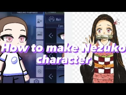 How to make Nezuko Character in Gacha life 🥰[Annesgacha_life]