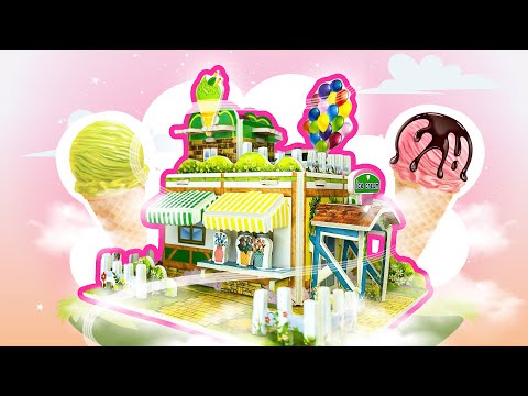 8 Minutes Satisfying with Unboxing Mini Ice Cream House Set Review Toys | ASMR