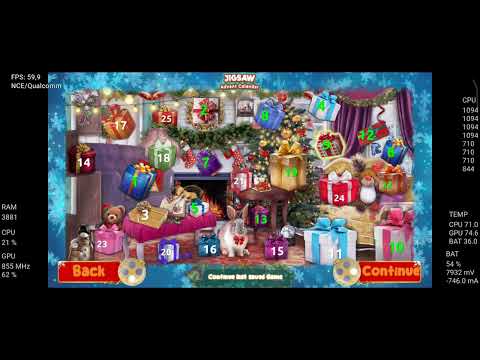 Jigsaw Advent Calendar Day 9 Yuzu Android Gameplay Xiaomi 11T Pro 12RAM Snapdragon888 #christmas