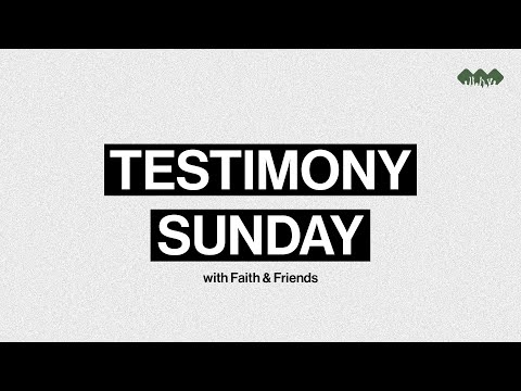 Testimony Sunday at Woody!