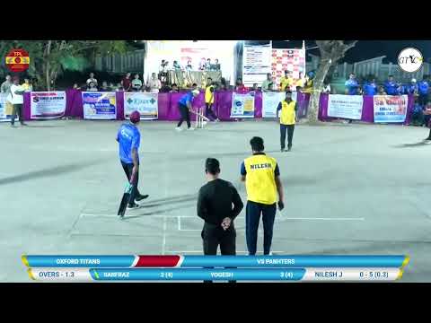 2nd SEMI FINAL MATCH PANHTERS vs OXFORD TITANS  @ THALAPATHY PREMIER LEAGUE - 2024