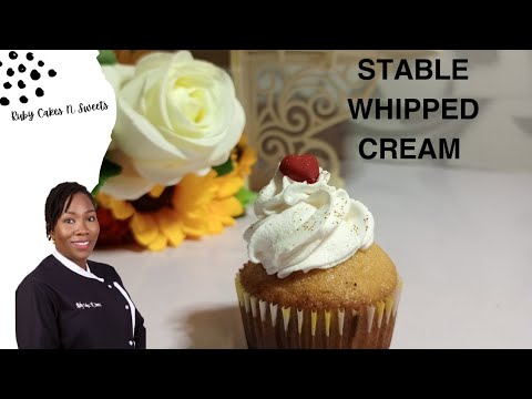 STABLE WHIPPED CREAM RECIPE 3