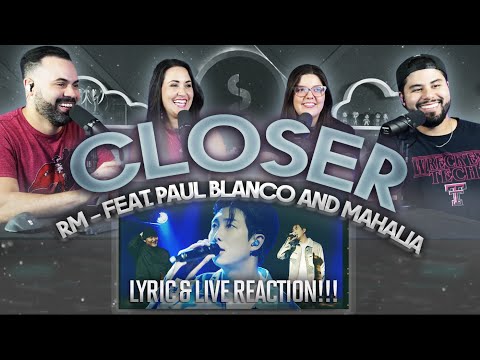 RM of BTS "Closer with Paul Blanco & Mahalia" This might be a new favorite 👀 | Couples React