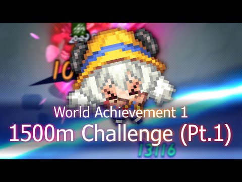 Guardian Tales World Achievement 1 - BR 1500m Challenge (Pt.1)