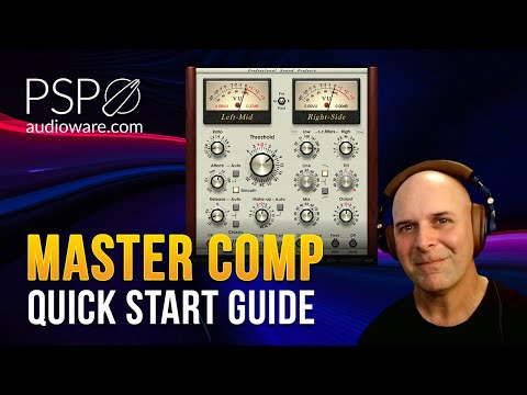 PSPaudioware MasterComp Quickstart Guide | Carlo Libertini