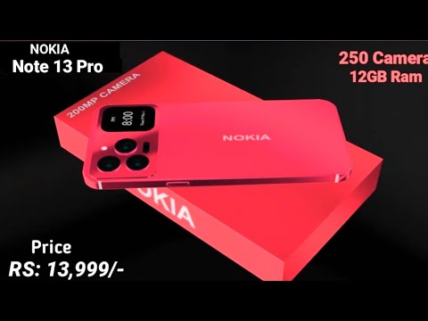 Nokia Note 13 Pro - 6000mAh Battery, 200Camera, 5G, Ultra HD,12GB Ram,512GB, Hand's On Get a Website