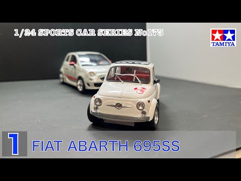 No1 FIAT ABARTH 695  SS TAMIYA 1/24 Build