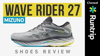 【MIZUNO】人気ランニングシューズ最新作「WAVE RIDER 27」（ウェーブライダー27）登場｜フィット感が大幅に向上！前作との違いも徹底解説【シューズレビュー】#ミズノ