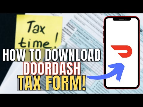 How to Find Your DoorDash 1099 Tax Form (DoorDash Drivers!)