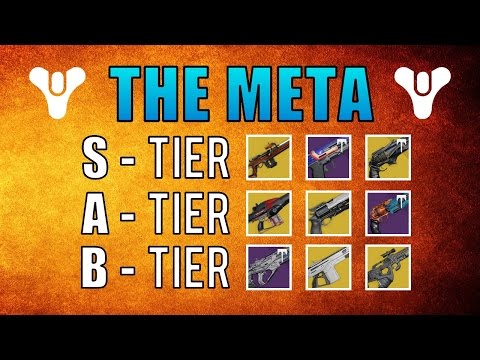 THE NEW META - Destiny Weapon Tier List | Best Weapons To Use In Destiny