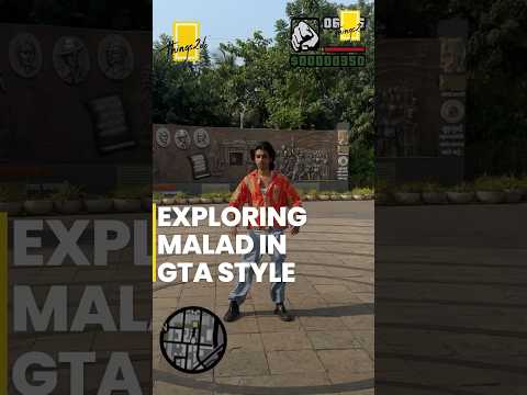 Malad that too in GTA style??😳❤️ #ytshorts #shorts #gta #mumbai #malad