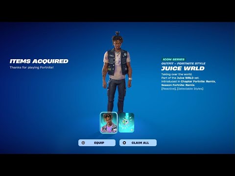 Fortnite Item shop November 28th 2024! New Juice WRLD skin. LLJW 999 🖤🕊️