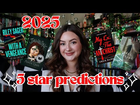 5 STAR BOOK PREDICTIONS FOR 2025 | will these books be my new faves of the year?