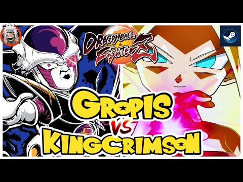 DBFZ Gropis vs KingCrimson (Baby2, Cell, Frieza) vs (Kefla, Cell, Trunks) 1.38