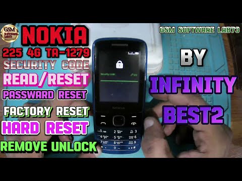 How to Unlock Nokia 225 4G TA-1279 Security Code|Nokia 225 4G Security Code Unlock Infinity BEST2