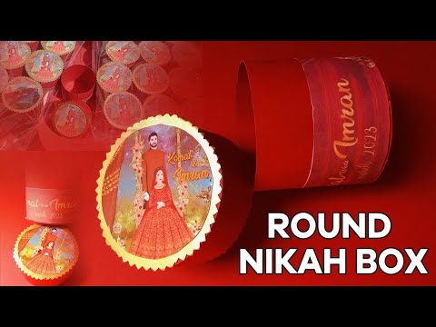 Nikah Bid boxex | Wedding boxes ideas | Bid Boxes Making Taturial | Viral video@sabahatzaheerz06