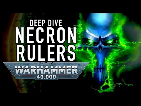 Deep Dive on the Necron Leaders of Warhammer 40K #necrons