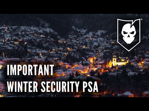 Important Winter Security PSA