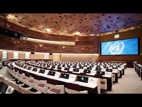 UN Palace - ROOM XIX, Geneva, Switzerland / WOOD-SKIN