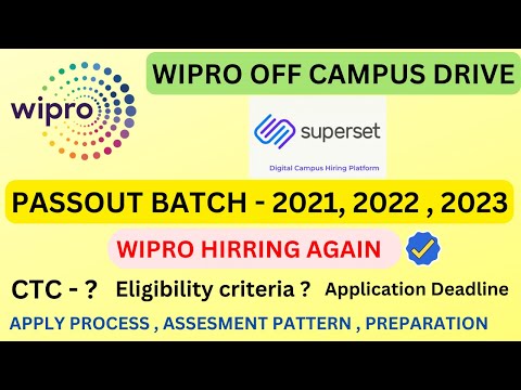 Wipro Off Campus for 2021/2022/2023 Batch | Wipro Wings Program SIM Recruitment for Diploma Students