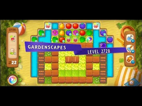 GARDENSCAPES LEVEL 2728