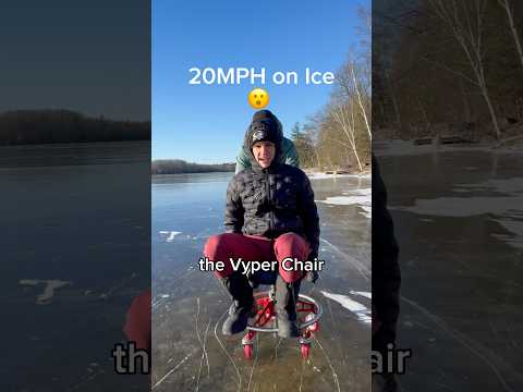 ⁠​⁠@VyperIndustrial Durable Chair test!    #trending #funny #durable #winter #ice