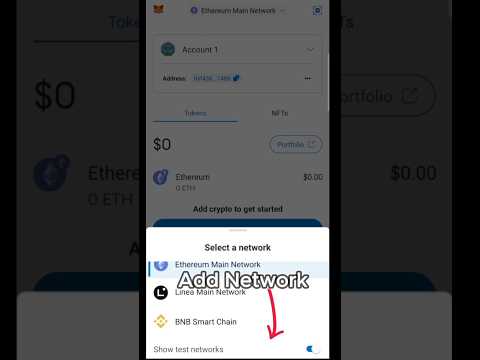 Easy way to add Revive Testnet to metamask wallet ✅ #shorts