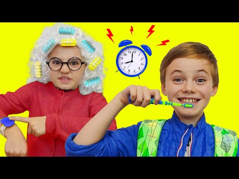 Put On Your Shoes Song | Pretend Play Morning Routine | Kids Stories Nick and Poli