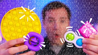 Simpl Dimpl, Pop it Fidget Toy Review and More!!! - Best Bubble Wrap Desk Toy Alternative