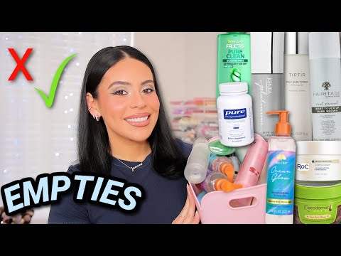 Products I've Used Up & Will Always Repurchase 🗑️  EMPTIES 2024!