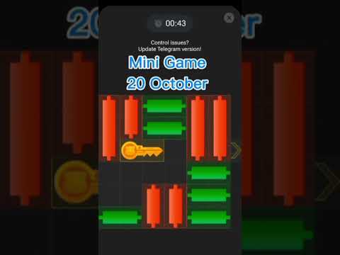 Hamster Kombat today 20 October Mini game key || daily mini game puzzle key today