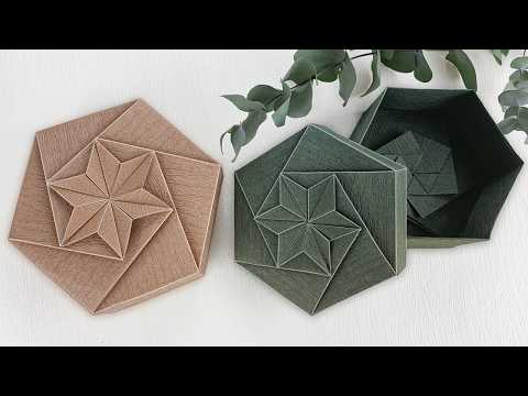 Gift Wrapping Ideas | Origami Paper Gift Box （Paper Craft）