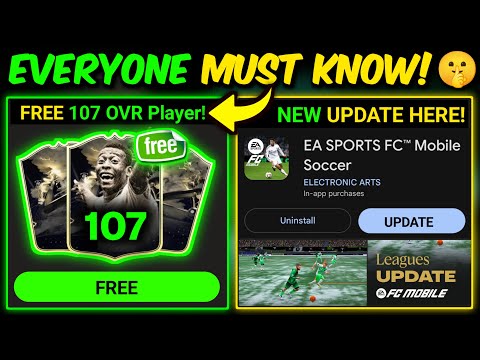 GLITCH, FREE 107 OVR Player, New FC Mobile Update Leaks | Mr. Believer