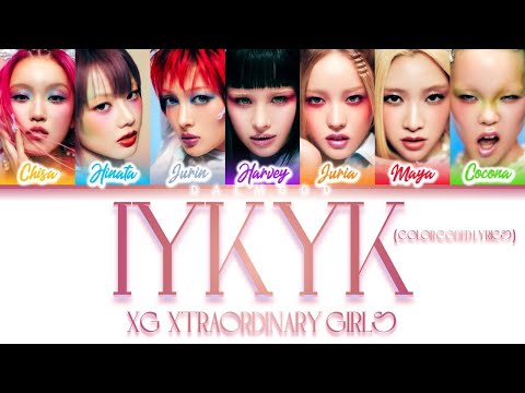 XG (XTRAORDINARY GIRLS) - IYKYK [Color Coded Lyrics]