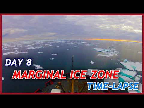 Marginal Ice Zone time-lapse: Day 8 of the Northwest Passage Expedition