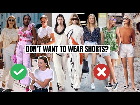 What To Wear Instead of Shorts If You're Over 50 | Fashion Trends 2024